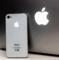 Kit logo luminescent - iPhone 4S blanc